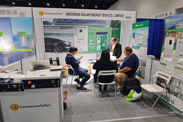 GREENSUN participó en la Exposición de Almacenamiento de Energía Fotovoltaica de EE. UU. con soluciones y productos de almacenamiento de energía