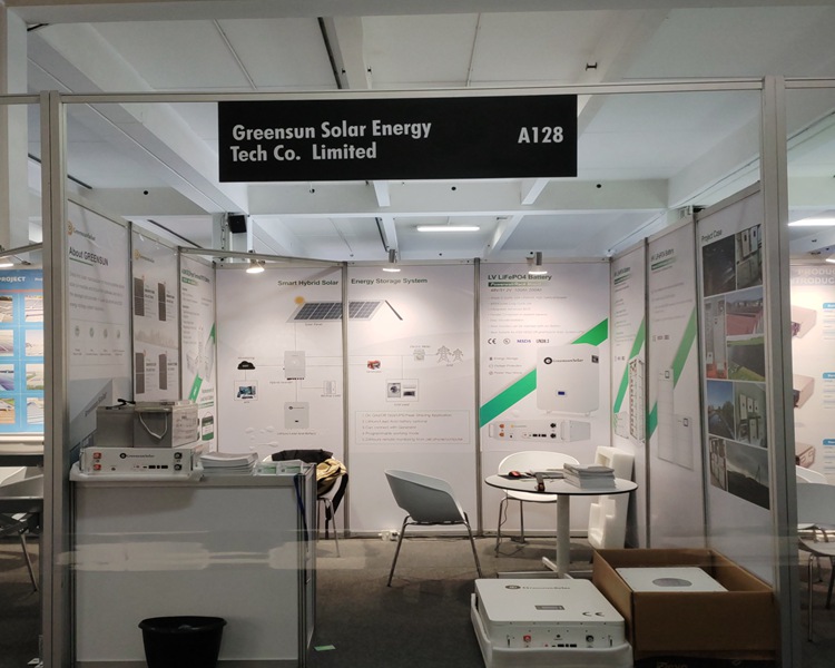 La empresa GREENSUN en la exposición de energía fotovoltaica de Sudáfrica en marzo