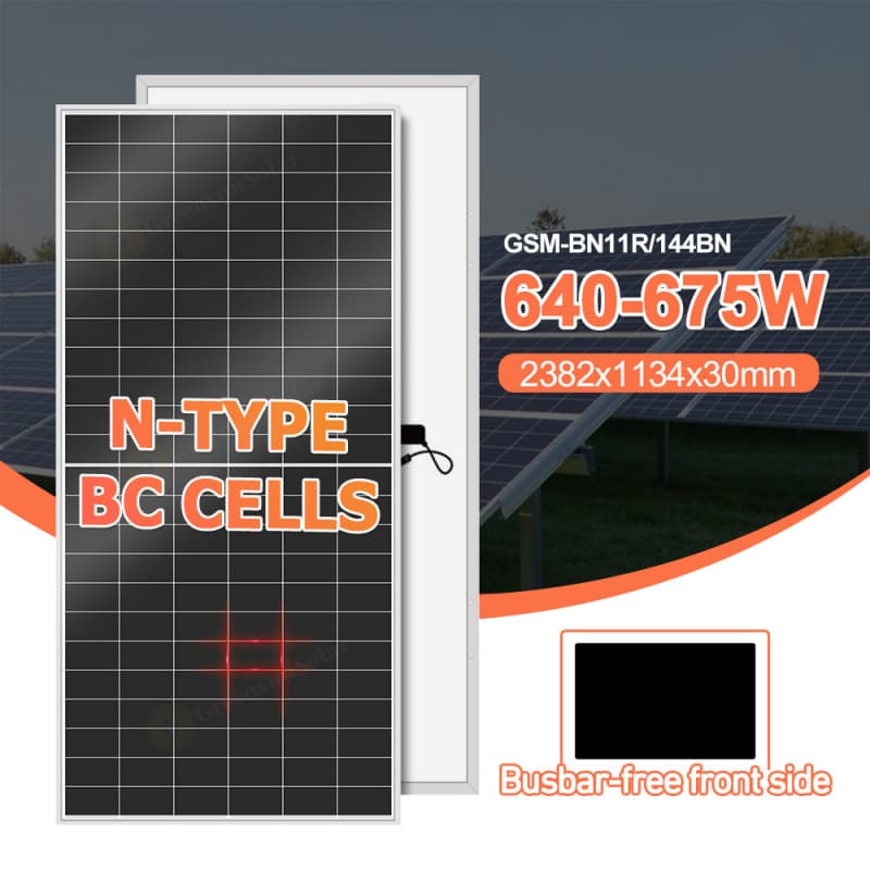 Bifacial Dual Glass solar panels