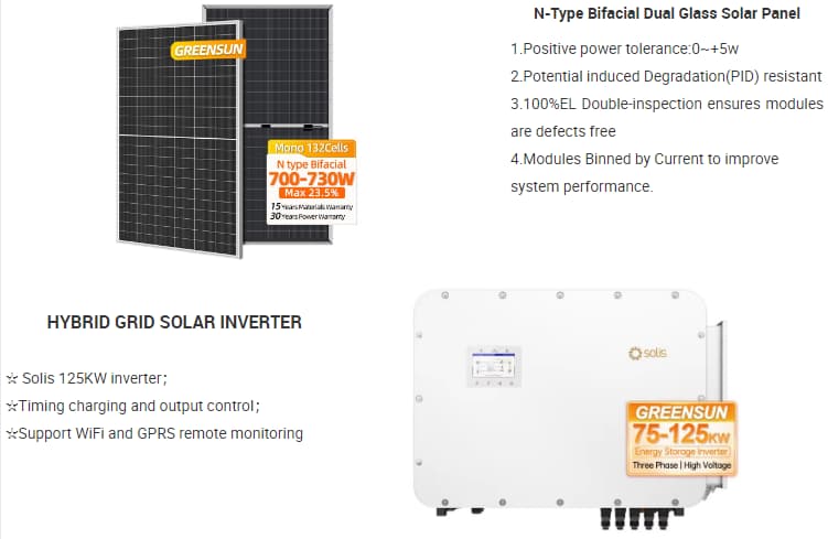 solar panel system solar hybrid system