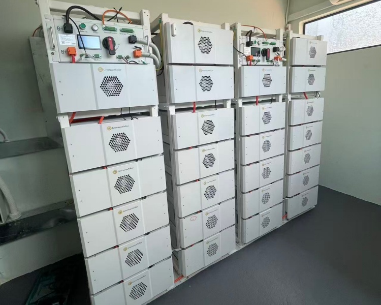 Cambodia 160kW Deye inverter + 418kWh Greensun high-voltage lithium battery