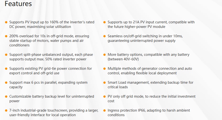 SOLIS Hybrid inverter 